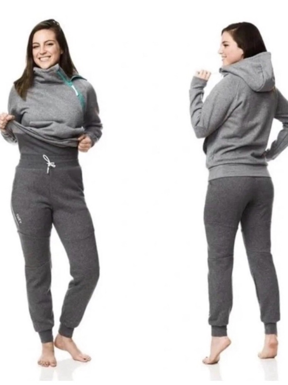 TUXY Women’s One Piece Jumpsuit, Gray